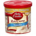 Betty Crocker Rich & Creamy Vanilla Frosting 453g - 8 Packs CASE BUY
